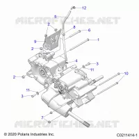 TREN, MAIN GEARCASE MOUNTING