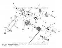 SUSPENSION, TRASERO ARM PAR