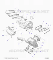 ENGINE, TOMA DE AIRE SYSTEM