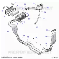 ENGINE, TOMA DE AIRE SYSTEM