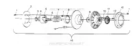 accionado de embrague ASSEMBLY 600 XCR 0951676 (4929132913C001)