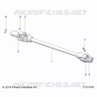 TREN, FRONT PROP SHAFT