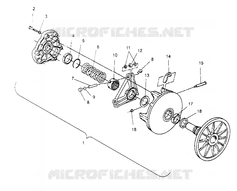 Embrague ASSEMBLY  RXL 0956768 (4930783078C001)