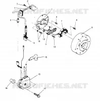 MAGNETO ASSEMBLY  500 EFI 0952774, EFI SKS 0952574,   EFI SKS PT 0952974, A (4929052905D003)