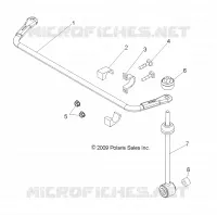SUSPENSION TRASERA STABILIZER BAR