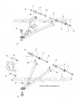 SUSPENSIÓN DELANTERA CONTROL ARMS
