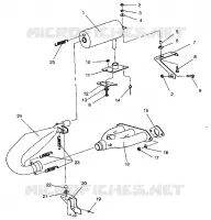 SISTEMA DE ESCAPE RXL 0940768 and RXL TOURING 0940869 (4925062506032A)