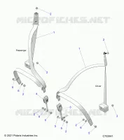ASIENTO BELT MOUNTING