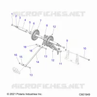 SUSPENSION, TRASERO ARM PAR