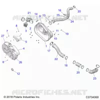 TREN, CLUTCH COVER AND DUCTING