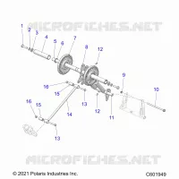 SUSPENSION, TRASERO ARM PAR