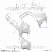 CARROCERÍA POSTERIOR CAB