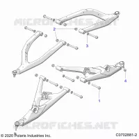SUSPENSIÃ“N DELANTERA CONTROL ARMS MOUNTING
