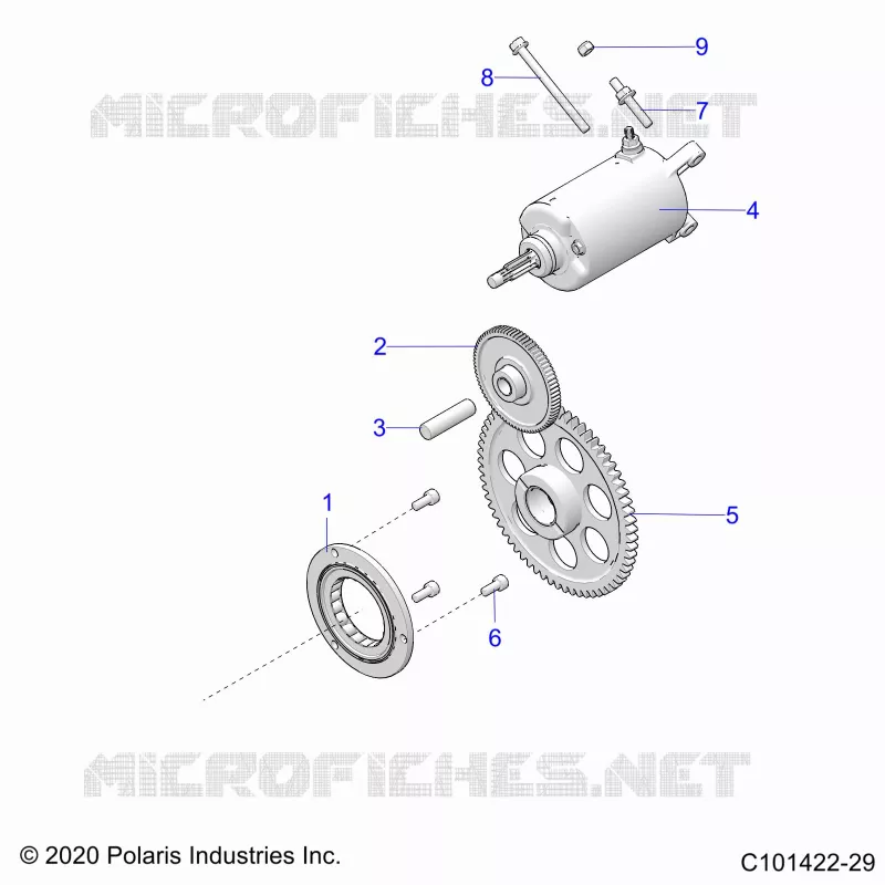 MOTOR DE ARRANQUE DRIVE