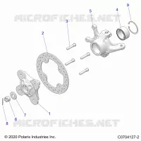 SUSPENSIÃ“N DELANTERA CARRIER- Z23NAE99PR (C0704127-2)