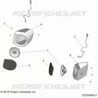 ELECTRICA, AUDIO, FRONT SPEAKER