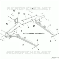 SUSPENSION TRASERA CONTROL ARMS