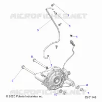 TREN, FRONT GEARCASE MOUNTING