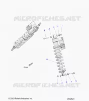 SUSPENSION, MONTAJE DE DESCARGA (IFS)