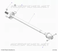 TREN, FRONT PROP SHAFT