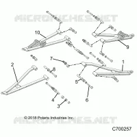 SUSPENSIÃ“N DELANTERA CONTROL ARMS