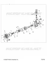 TREN, FRONT GEARCASE