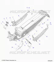 CHASSIS, PROTECCIÃ³N DEL EMBRAGUE, FOOTRESTS, AND RUNNINGBOARDS 129