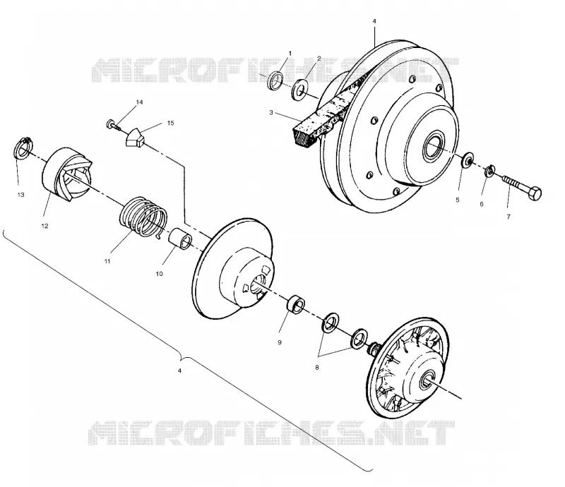 accionado de embrague ASSEMBLY