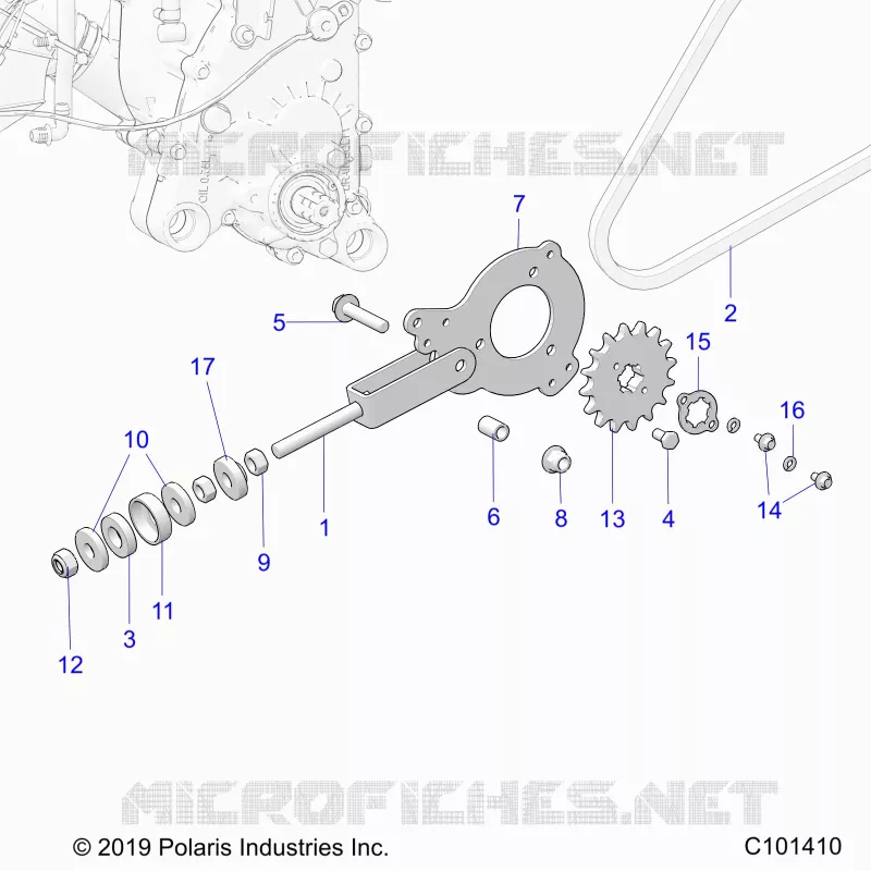 TREN, CHAIN TENSIONER AND SPROCKET