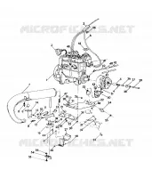 MONTAJE DEL MOTOR 500 SP/500 SKS (4921262126033A)