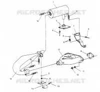 SISTEMA DE ESCAPE XLT 0950756, XLT SKS 0950556,  XLT SKS EURO E950556   XLT SK (4928842884C006)