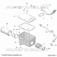 ENGINE, TOMA DE AIRE SYSTEM
