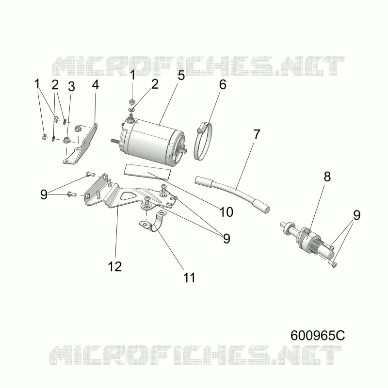 MOTOR DE ARRANQUE MOTOR