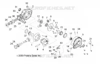 TREN, REAR GEARCASE