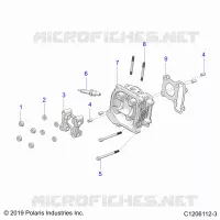 ENGINE, CULATA ASM