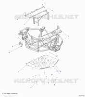 CHASSIS, MAIN FRAME AND ESQUÃD PLATES