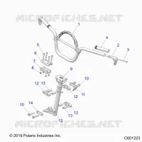 STEERING, SOPORTE DE MANILLAR