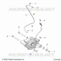 TREN, FRONT GEARCASE MOUNTING
