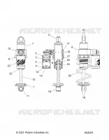 SUSPENSION, CHOQUE FRONTAL TRACK, VELOCITY