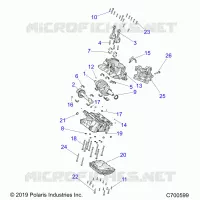 ENGINE, CRANKCASE AND CIGUEÑAL