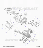 ENGINE, TOMA DE AIRE SYSTEM
