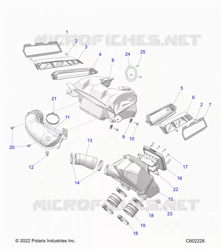 ENGINE, TOMA DE AIRE SYSTEM
