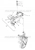 FRENO 500 CARB 0962764, 500 CARB SKS 0962564,  500 CARB SKS E96256 (4931873187B008)