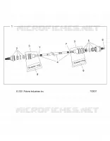 DRIVE TRAIN, HALF EJE TRASERO