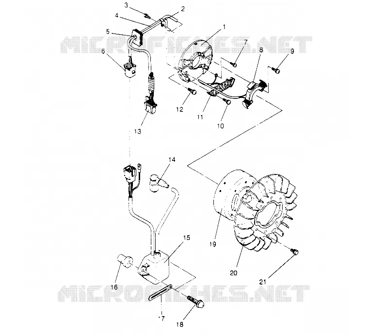 MAGNETO ASSEMBLY STARLITE 0953427 (4928902890D006)