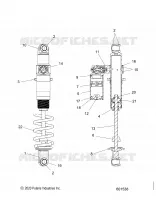 SUSPENSION, SHOCK TRASERO TRACK, VELOCITY