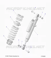 SUSPENSION, CHOQUE FRONTAL MOUNTING