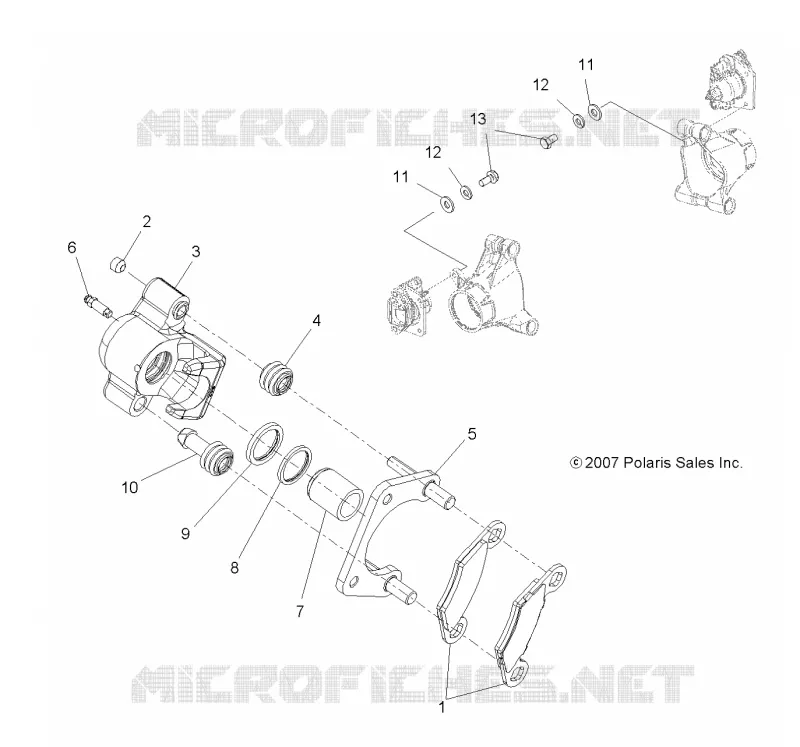 FRENO TRASERO CALIPER