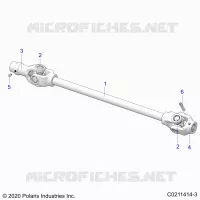 TREN, FRONT PROP SHAFT