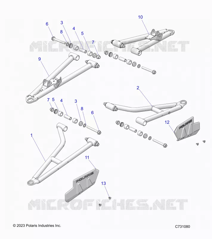 SUSPENSIÃ“N DELANTERA CONTROL ARMS
